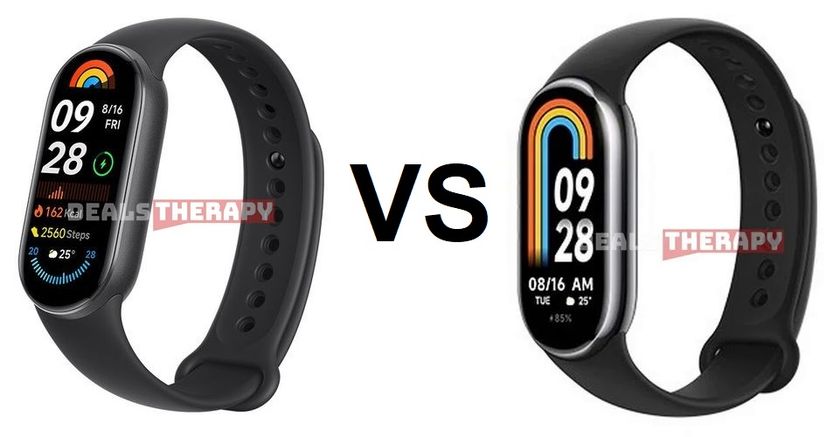 Xiaomi Smart Band 9 vs Xiaomi Smart Band 8