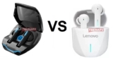 Lenovo XG02 vs Lenovo XG01: Compare Gaming TWS Earbuds