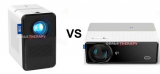 VIVIBRIGHT D100 vs VIVIBRIGHT D5000: Very Different Full HD Projectors